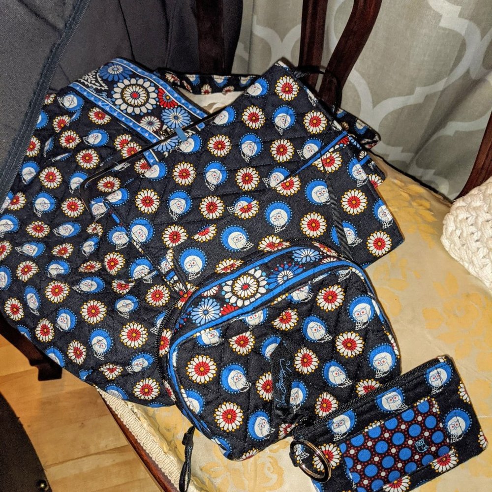 Beautiful Flawless 7PC Vera Bradley - Night Owl